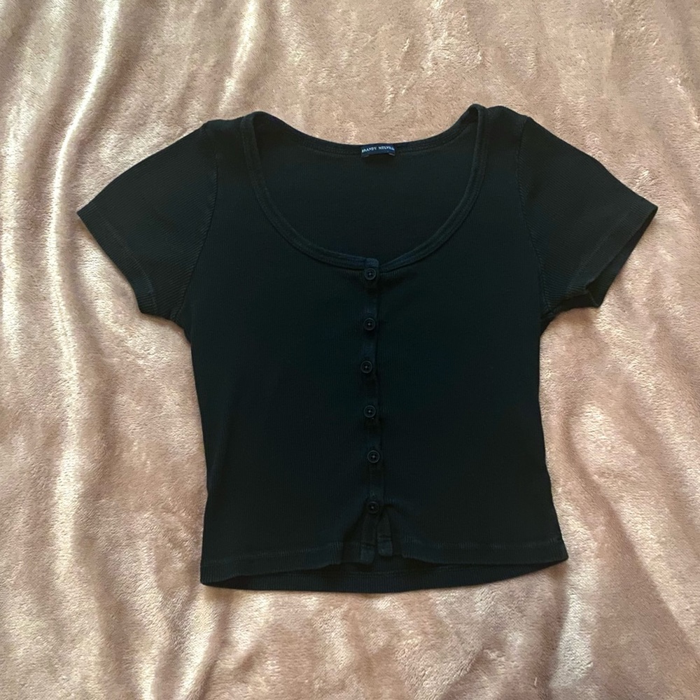 Brandy Melville Zelly Top Black